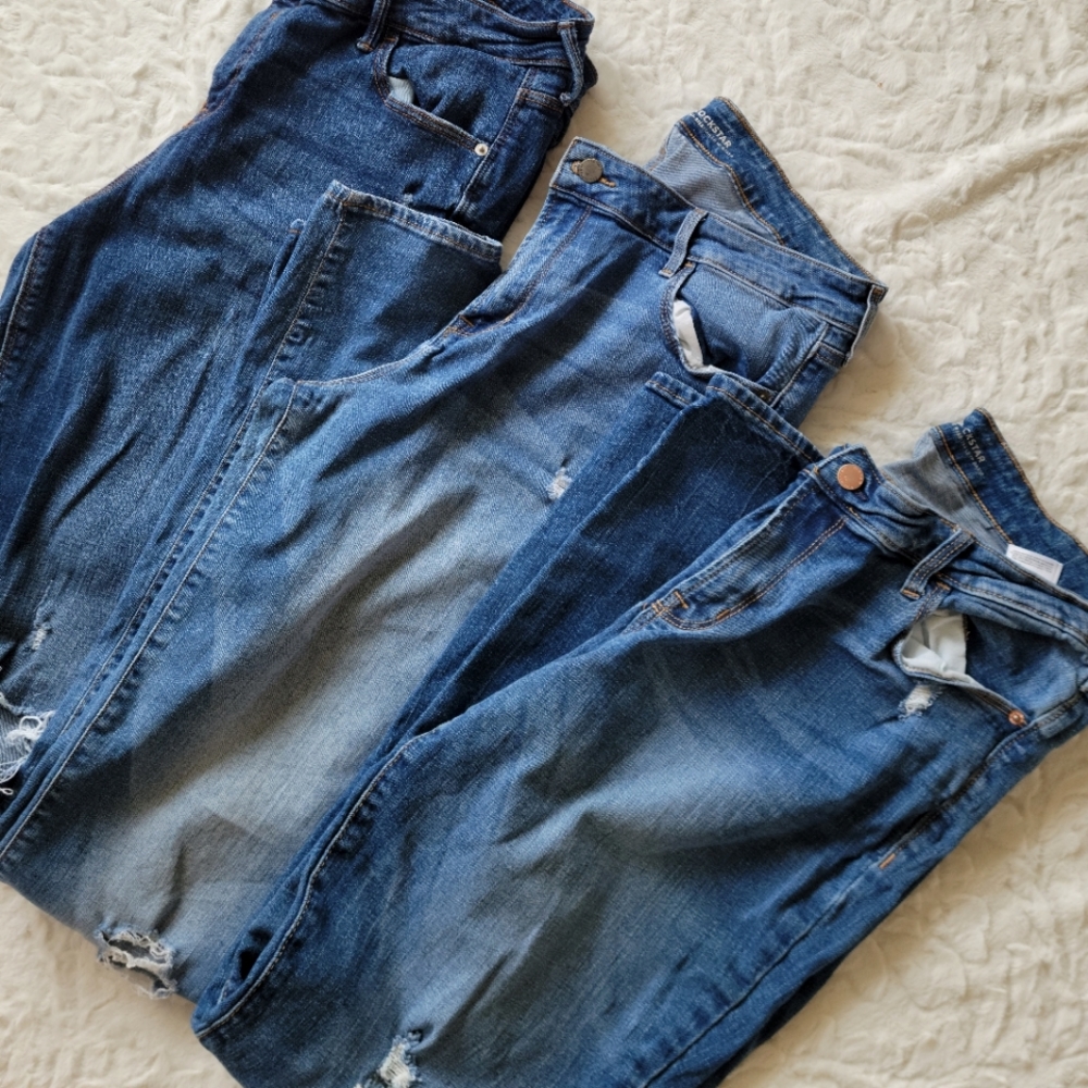 Old Navy Rockstar Midrise Jeans Bundle